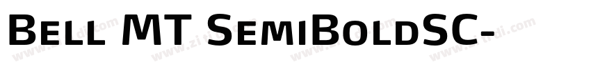 Bell MT SemiBoldSC字体转换